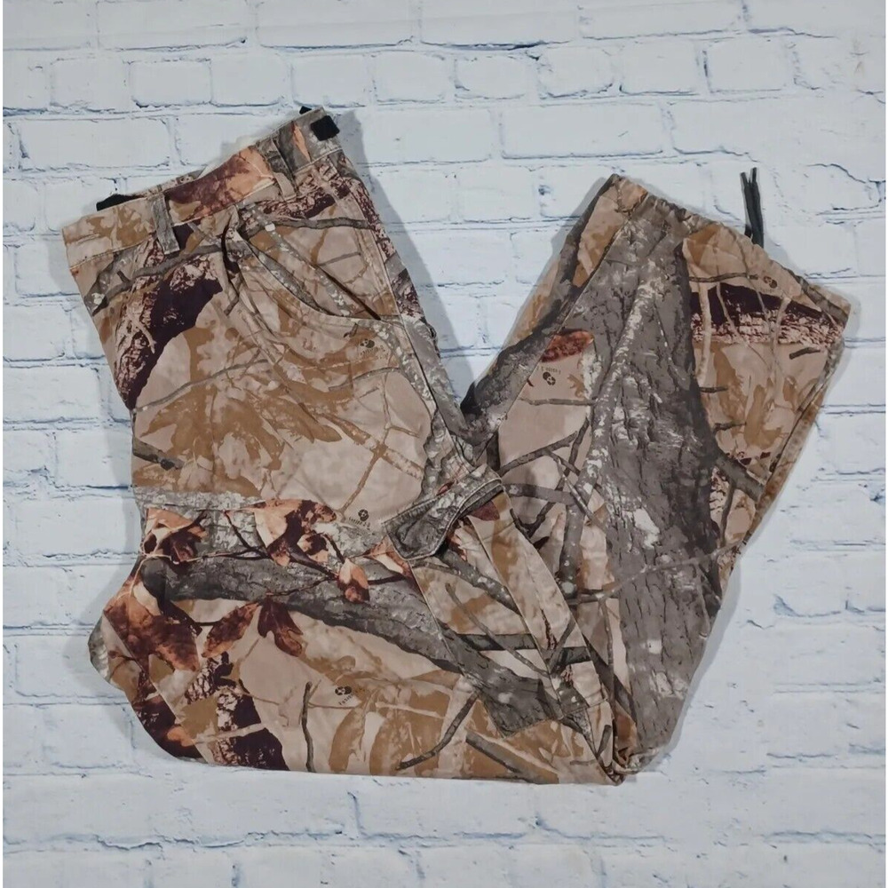 Outfitters Ridge Mens Pants Size L Fusion 3.0 Brown Camo‎ Outdoors 36 38 X 32